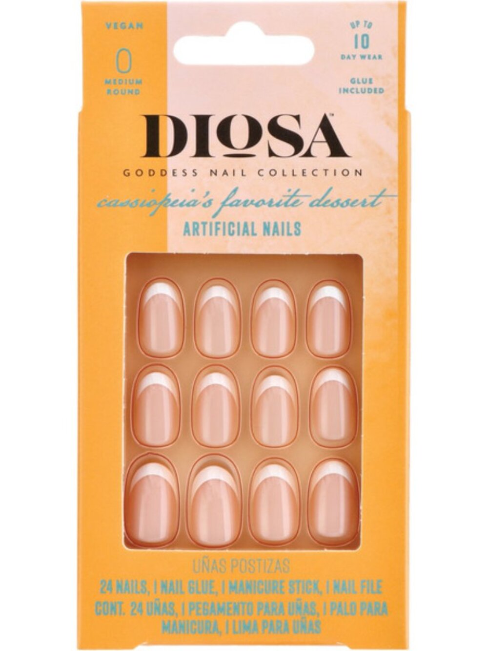 Diosa Goddess Nail Collection Cassiopeia's Favorite Dessert Medium Round